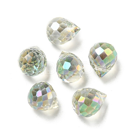 Electroplate Glass Beads EGLA-A041-02-HR04-1