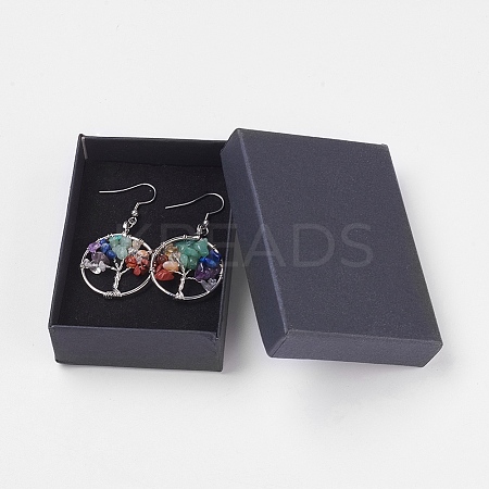 Chakra Jewelry EJEW-JE02758-1