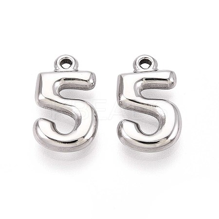 304 Stainless Steel Pendants STAS-N109-261F-P-1
