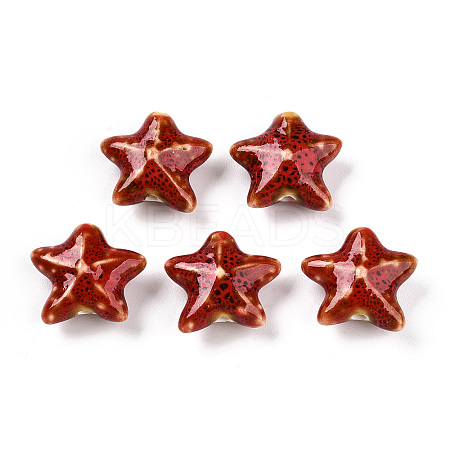 Handmade Porcelain Beads PORC-N008-09B-1