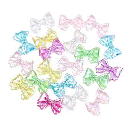 Printed Opaque Acrylic Beads MACR-B838-11-1