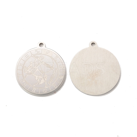 Non-Tarnish 304 Stainless Steel Pendants STAS-A074-03B-P-1