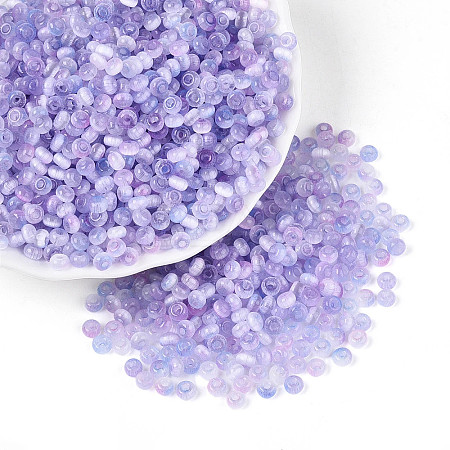 Imitation Cat Eye Glass Seed Beads SEED-N007-31I-1