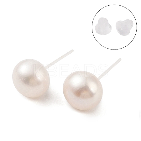 Hypoallergenic Bioceramics Zirconia Ceramic Stud Earrings EJEW-C111-18-1