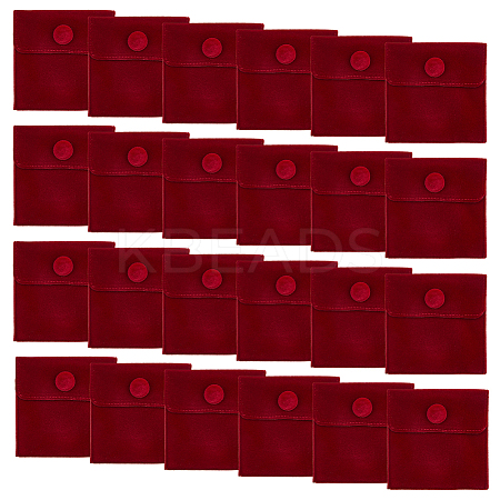 24Pcs Square Velvet Jewelry Bags TP-FI0001-02A-1