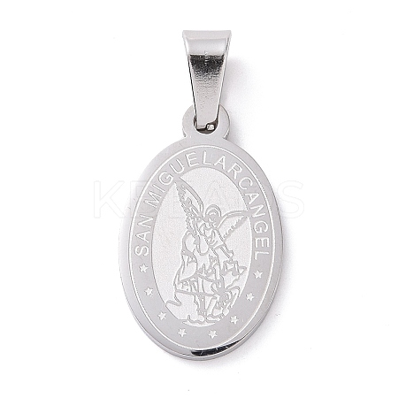 Non-Tarnish 304 Stainless Steel Pendants LS-STAS-H356-07P-1