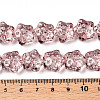 Transparency Glass Beads Strands GLAA-T023-12G-4