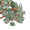 Natural Green Aventurine Chips Tree Decorations DJEW-M012-01F-3