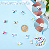 50Pcs Handmade Porcelain Beads PORC-PA0001-56B-6