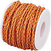 19M Braided Imitation Leather Cords LC-CL0001-02C-6