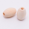 Unfinished Natural Wooden Beads WOOD-WH0109-04B-2