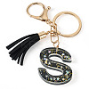 1Pc Resin Letter Keychains KEYC-TADJ0001-09S-2