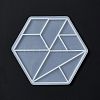 DIY Triangle & Trapezoid & Rhombus Tangram Pieces Display Decoration Silicone Molds LS-DIY-G067-05D-3