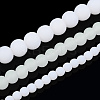 Imitation Jade Glass Beads Strands GLAA-T032-J6mm-MD01-5