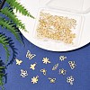 60Pcs 10 Styles 304 & 201 Stainless Steel Charms STAS-FS0001-93-7