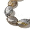 Natural Bamboo Leaf Agate Beads Strands G-NH0014-B01-02-4