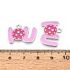 Alloy Enamel Sports Pendants ENAM-T022-74P-3