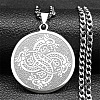 Non-Tarnish 201 Stainless Steel Curb Chain Necklaces NJEW-C042-04P-1