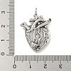 316 Surgical Stainless Steel Pendants STAS-E212-38AS-3