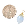 Imitation Jade Glass Pendants PALLOY-JF05025-02-2
