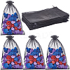 30pcs Large Organza Pouches Portable Shoes Bag Travel Storage Drawstring Bags OP-SP0001-03A-02-1