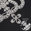Crown Glass Rhinestone Patches DIY-WH0260-81A-4