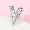 304 Stainless Steel Cuff Rings RJEW-D306-05P-4