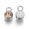 Glass Rhinestone Charms STAS-F189-P10-2