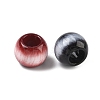 Opaque Acrylic Imitation Cat Eye Beads MACR-L016-04-2
