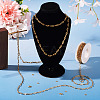 DIY 304 Stainless Steel Paperclip Chains Bracelet Necklace Making Kit DIY-TA0009-54-7