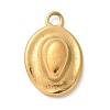 304 Stainless Steel Pendants X-STAS-F349-04G-1
