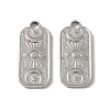 Non-Tarnish 201 Stainless Steel Charms STAS-J401-VC590-2