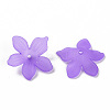 Frosted Acrylic Bead Caps LS-X-MACR-S371-05A-747-2