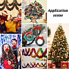 25 Yards Polyester Filigree Sparkle Tinsel Hanging Garland DIY-CY0001-97D-4
