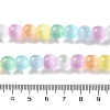 Natural Selenite Beads Strands G-B103-A01-010-4