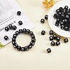 108 Pcs White Cube Silicone Beads Letter Number Square Dice Alphabet Beads with 2mm Hole Spacer Loose Letter Beads for Bracelet Necklace Jewelry Making JX438B-6