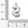 Anti-Tarnish 304 Stainless Steel Pendants STAS-U033-02P-S-3
