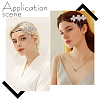 Glass Rhinestone HeadBands for Women OHAR-WH0021-74P-5
