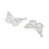 Hollow 304 Stainless Steel Pendants STAS-C153-01P-2