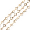 Brass Heart Link Chains CHC-P009-01G-1