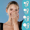 24Pcs 4 Size 304 Stainless Steel Clip-on Earring Findings with Imitation Pearl Plastic Beaded STAS-UN0054-73-6