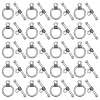 120Pcs Tibetan Style Alloy Toggle Clasps FIND-SC0008-07-1