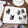 Plastic Stamps DIY-WH20018-0190-5