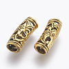 Tibetan Style Alloy Tube Beads PALLOY-F133-17AG-2