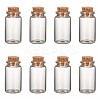 Glass Jar Glass Bottles AJEW-H004-4-1