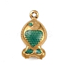 304 Stainless Steel Enamel Pendants STAS-G363-16G-02-1
