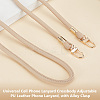 Universal Cell Phone Lanyard Crossbody Adjustable PU Leather Phone Lanyard AJEW-WH0470-47A-4