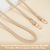 Universal Cell Phone Lanyard Crossbody Adjustable PU Leather Phone Lanyard AJEW-WH0470-47A-4