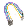 36Pcs 6 Colors Waxed Cord Necklace Making NCOR-FS0001-04-1