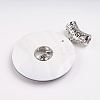 Shell Chinese Symbol Pendants SSHEL-E557-12P-3